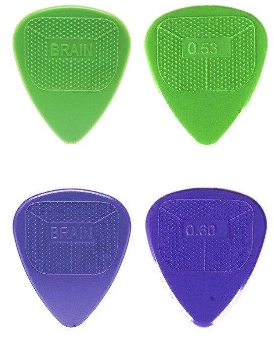 D'andrea snurrande hund hjärna plectrum mediator gitarr nylon pick plectrum mediator, tillverkad i usa