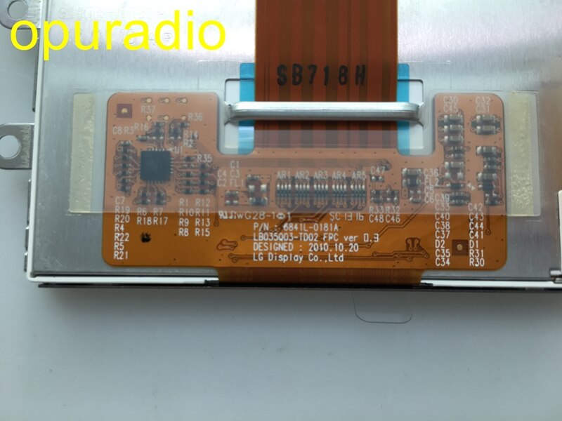 Original 3.5Inch LCD Display LB035Q03-TD02 LB035Q03 TD02 LB035Q03(TD)(02) screen for Car DVD GPS navigation