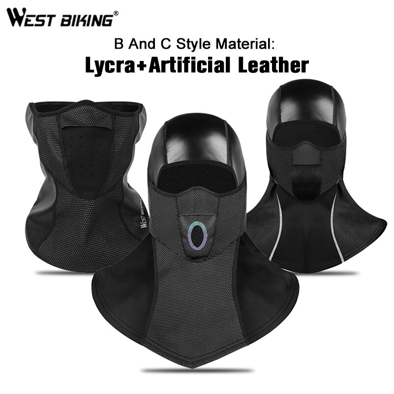 Westen RADFAHREN Winter Radfahren Gesicht Maske Vlies Thermische Sturmhaube warm Halten Winddicht Ski Maske Kappe Snowboard Fahrrad Fahrrad Gesicht Maske
