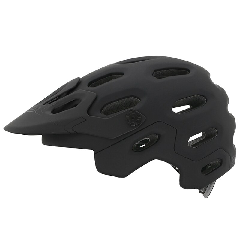 CAIRBULL SUPERCROSS All-Terrain XC Bicycle Helmet Riding Helmet Off-Road Mountain Bike Helmet Casco Bicicleta: Black / M(54-58CM)