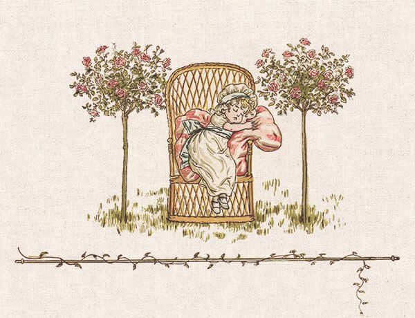 Tela de algodón y cáñamo, pintura decorativa en lienzo con parche de impresión y teñido a mano: F 20X30CM