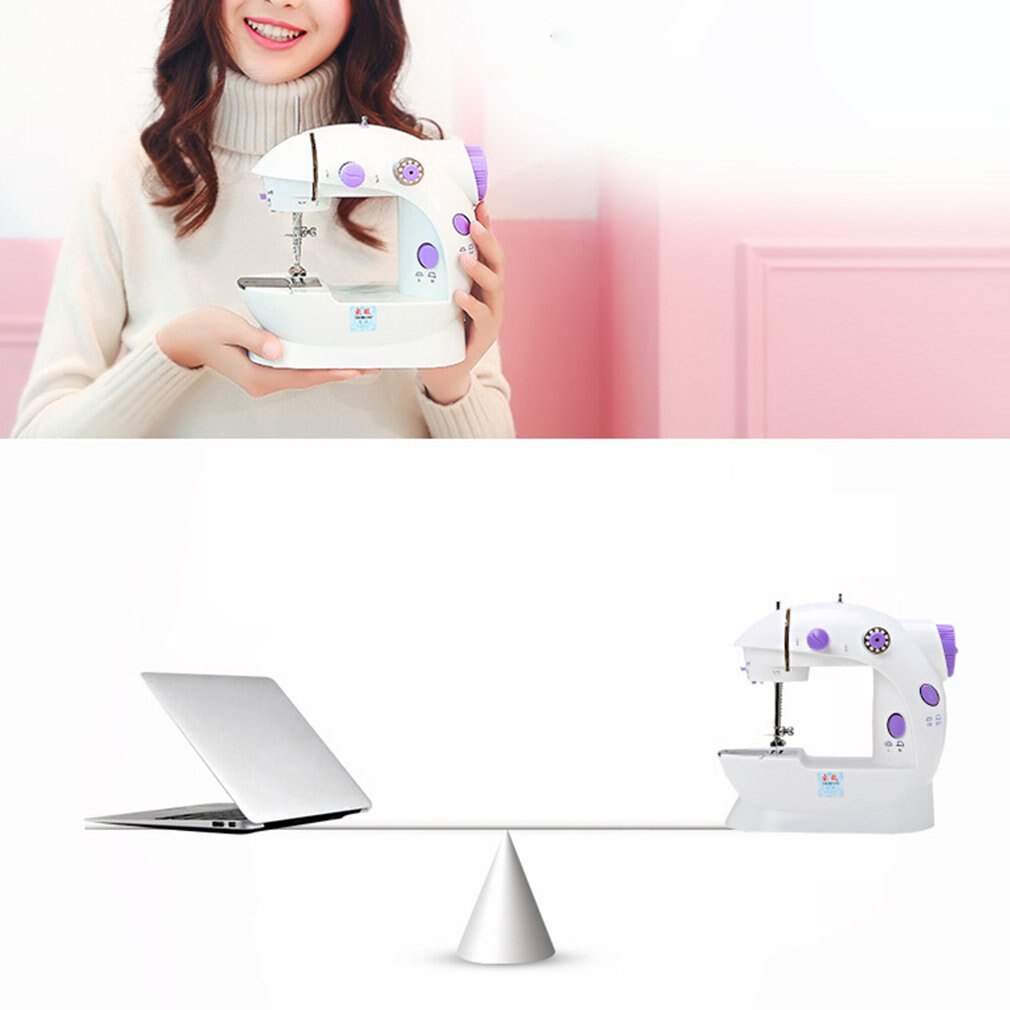 Practical Electric Sweing Tailor Small Household Electric Mini Multifunction Portable Sewing Machine