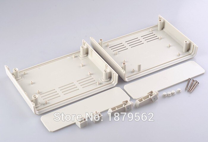 [2 colors]160*130*48mm plastic electronic box diy PLC project case desktop enclosure abs junction box PBC outlet box switch box