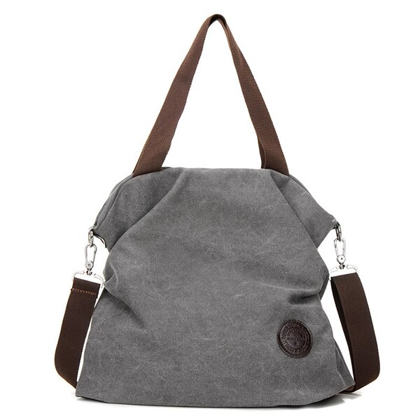 Yogodlns Women Corduroy Canvas Tote Ladies Casual Shoulder Bag Foldable Reusable Shopping Bags Beach Bag Female Cotton Cloth bag: gray