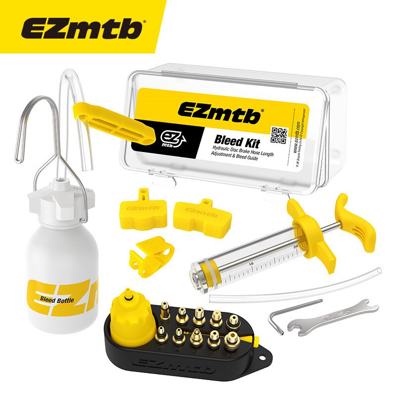 EZmtb Master Universal Bicycle Hydraulic Disc Brake Bleed Kit For Magura Hayes Formula Sram Avid Giant ZOOM Brake