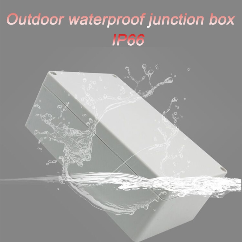 Waterproof Plastic Enclosure Box Electronic Project Instrument Case Electrical Project Box Outdoor Junction Box Housing