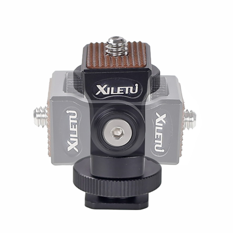 HB-1 mini caldo scarpa Regolabile montare Basamento della Staffa Supporto Del Supporto tenere sotto controllo Della Macchina Fotografica 1/4 ''vite per il video tenere sotto controllo Della Macchina Fotografica luce di riempimento veloce