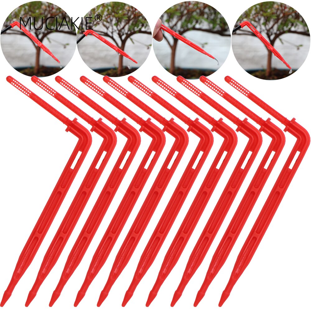Gotejadores MUCIAKIE 50-1000PCS 1/8 ''Vermelho