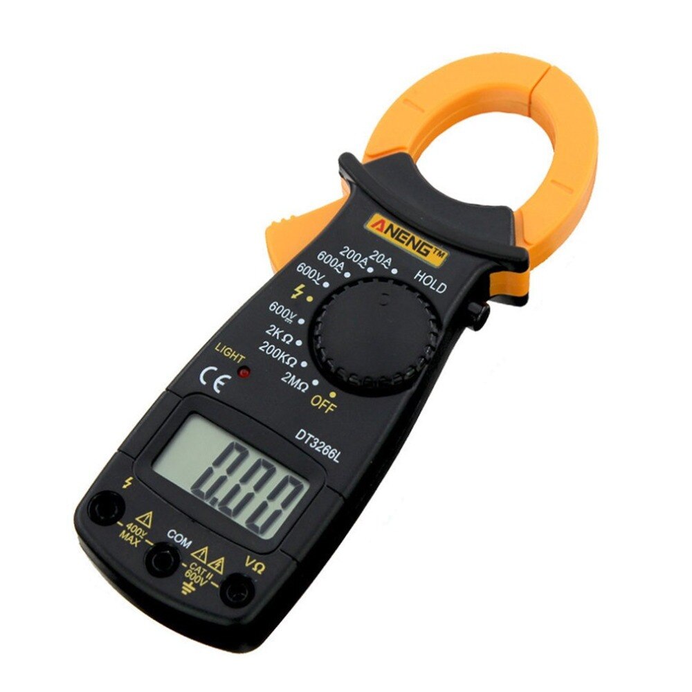 Aneng  dt3266l digital clamp ammeter ac dc ammeter multimeter voltmeter 400a electronic clamp meter diode brand wire tester