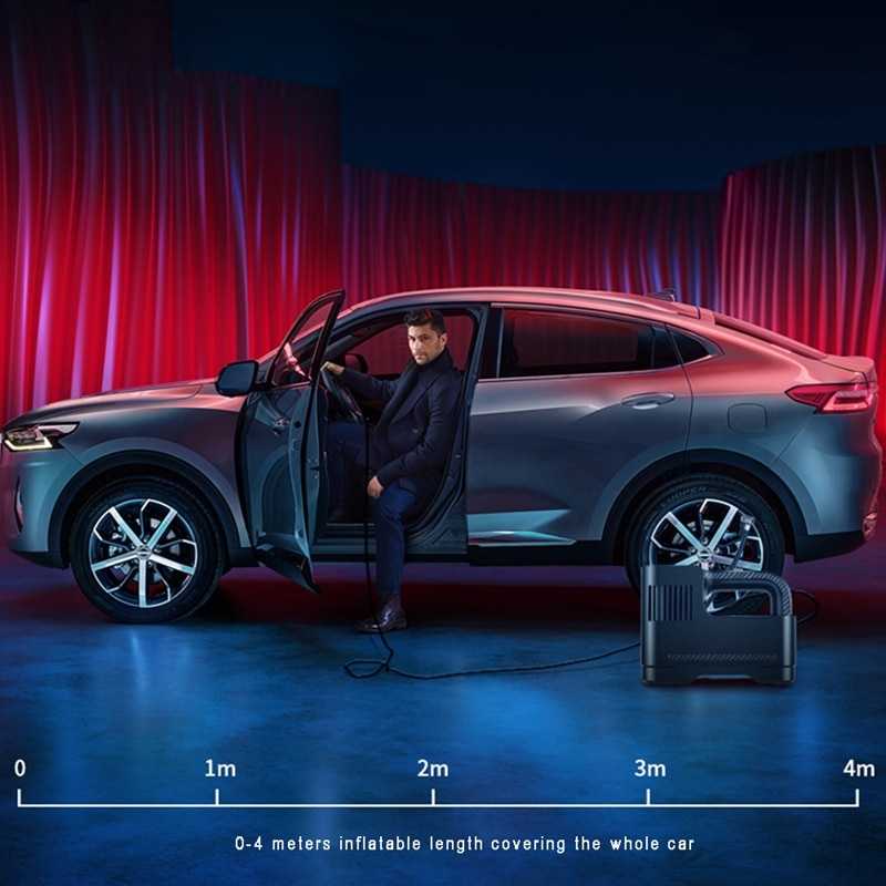 for Toyota Digital Display Car Wireless Air Pump Portable Car Smart Tire Air Pump Automatic Charging and Stopping