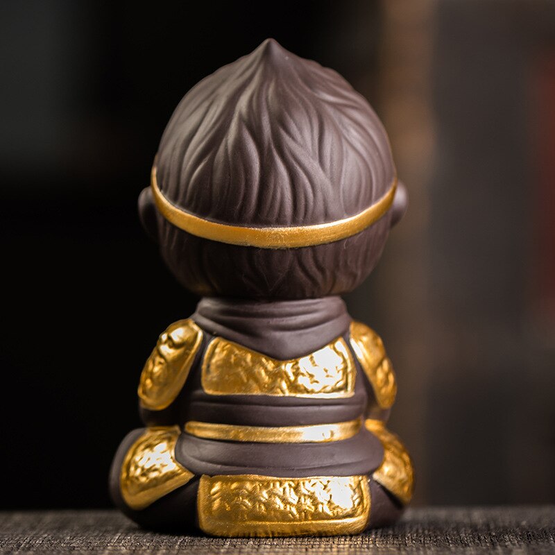 The Monkey King: Quest for the Sutra tea favor Ornaments Supportable Yixing Clay Tea Carve
