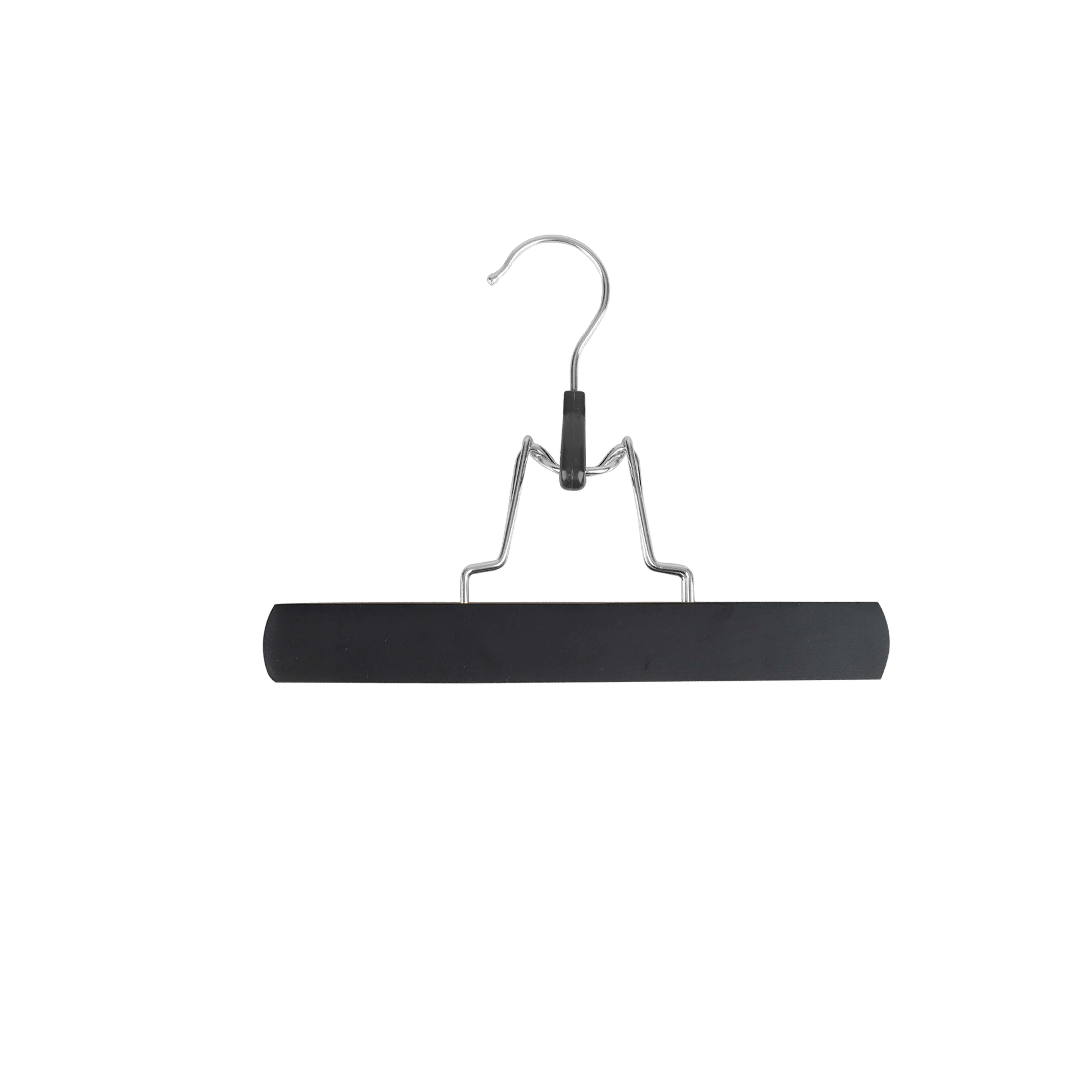 ARLANY Houten haarextensieshanger Dubbelzijdige opslaghouder voor haarstukken Broekhanger voor kleding Broekdrager Pruikhouder: Black