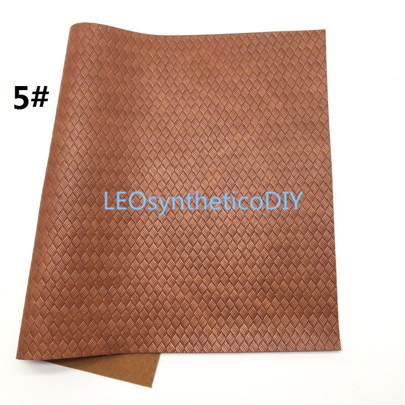 Tela de cuero sintético para hacer lazos, tejido de Tela de cuero sintética, 21x29cm, Tela de cuero, 1 unidad, T435: 5