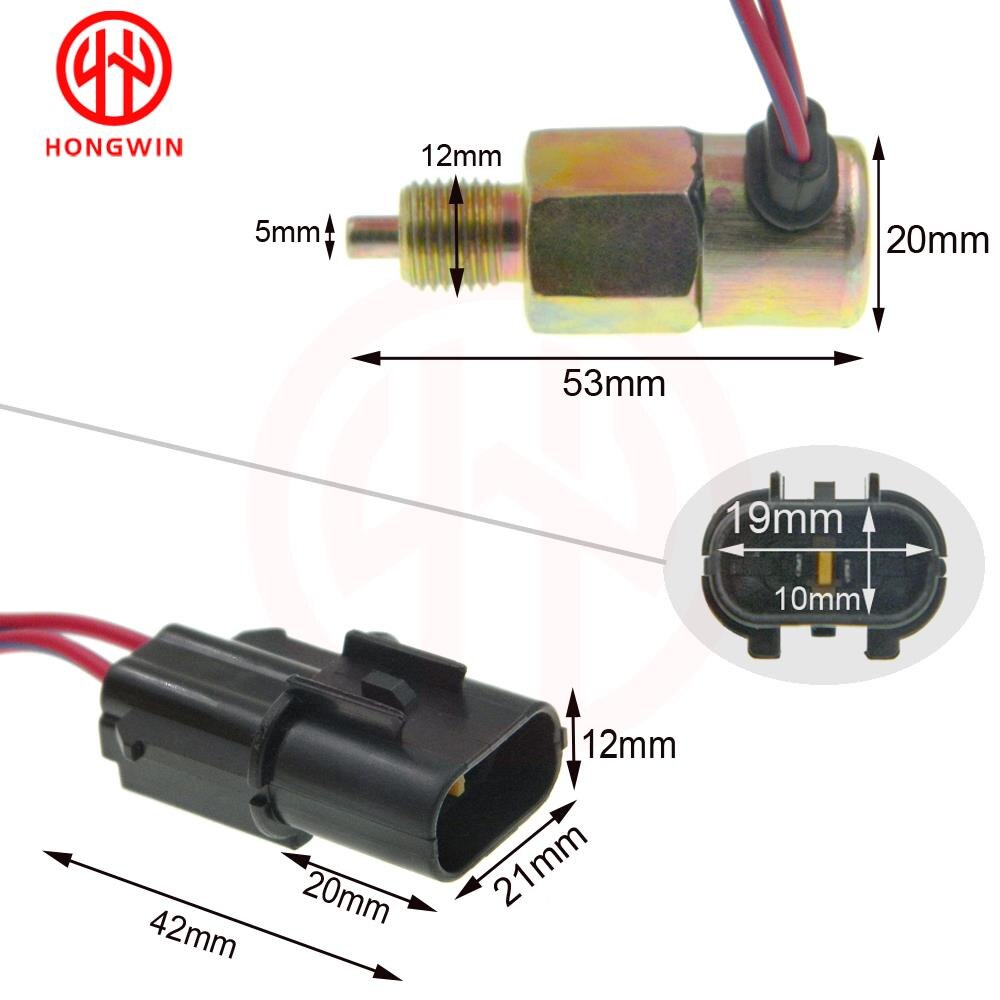 Reverse Lichtschakelaar/Back Up Switch 93860-4A010 938604A000 ADG01402 RS5637 Voor Hyundai H-1 98 H100 96 Voor Kia K2700 k2900
