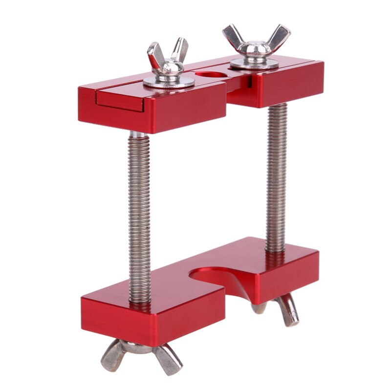 Trompet mondstuk trekker verwijderaar messing mondstuk verwijderaar mondstuk extractor koperen blaasinstrument reparatie gereedschap: Rood