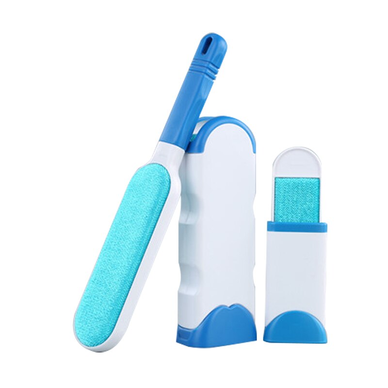 Brosse magique anti-peluches réutilisable pour vêtements, rouleau de nettoyage des cheveux, brosse pour poussière statique, Anti-poussière statique, outil de nettoyage des cheveux collants: Updated Version 2