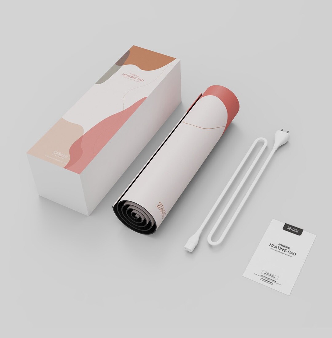 Xiaomi SOTHING Heating Mouse Pad Office Warm Table Mat Computer Desktop Fever Waterproof Smart Timer Table Warming Mat