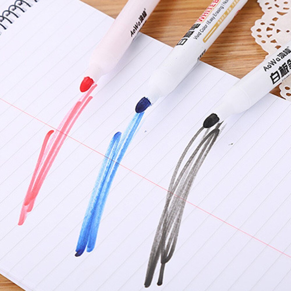 Nexus whiteboardstiften, driekantig, blauw, 12 stuks | Bekius