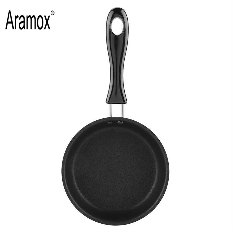 Portable Long Handle Egg Pot Frying Pan Poached Egg Household Small Kitchen Cooker Supplies