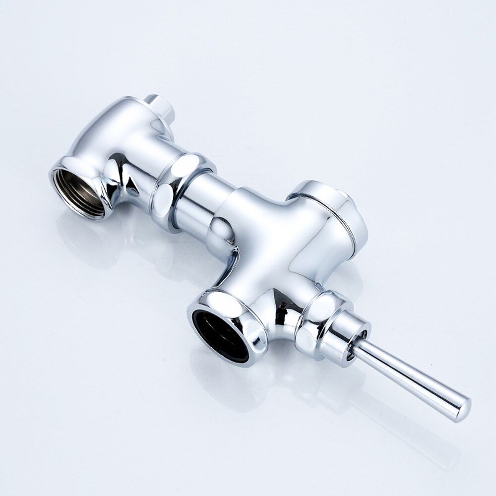 X10500A Hand-pressing Control Type Brass Toilet Flush Valve