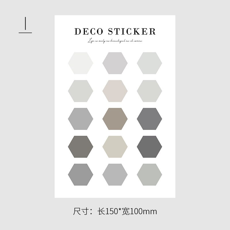 Ins Various Round Dot Label Sticker Color Morandi Photo Envelope Card Sealing Paster Stationery Notebook Diy Decorative Sticker: i