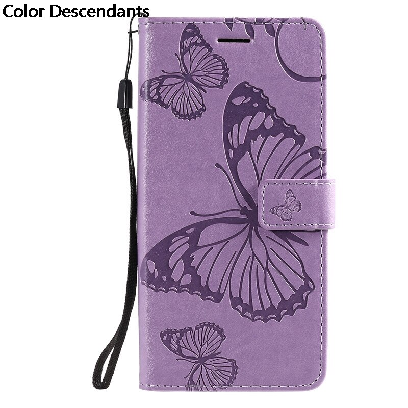 Para LG K11 caso LG K11 caso cubierta de lujo cartera funda trasera de cuero PU caja del teléfono para LG K11 K 11 LGK11 caso protector con tapa: Purple