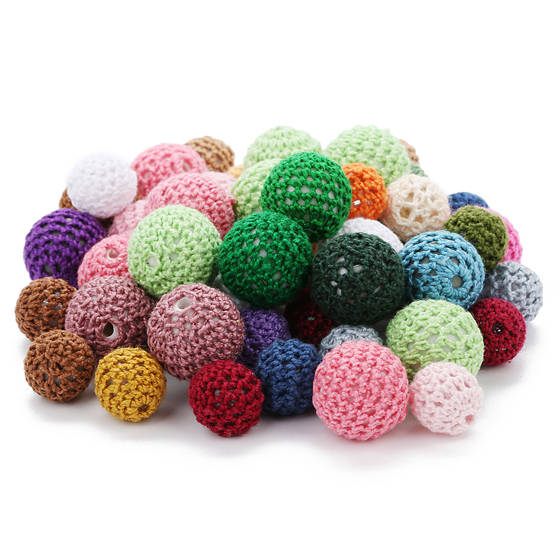 10 stk 2cm uldkugler rund uld akrylkugler pom poms blandet farve manuel diy uldkugle tilbehør tilbehør diy håndværk