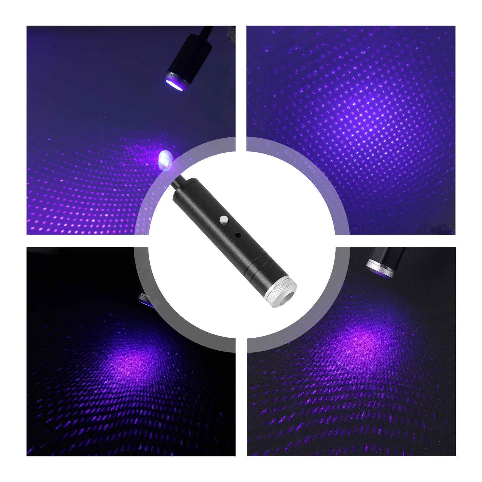 USB Star Night Light Auto Roof Star Light Romantic Star Light Decoration for Car