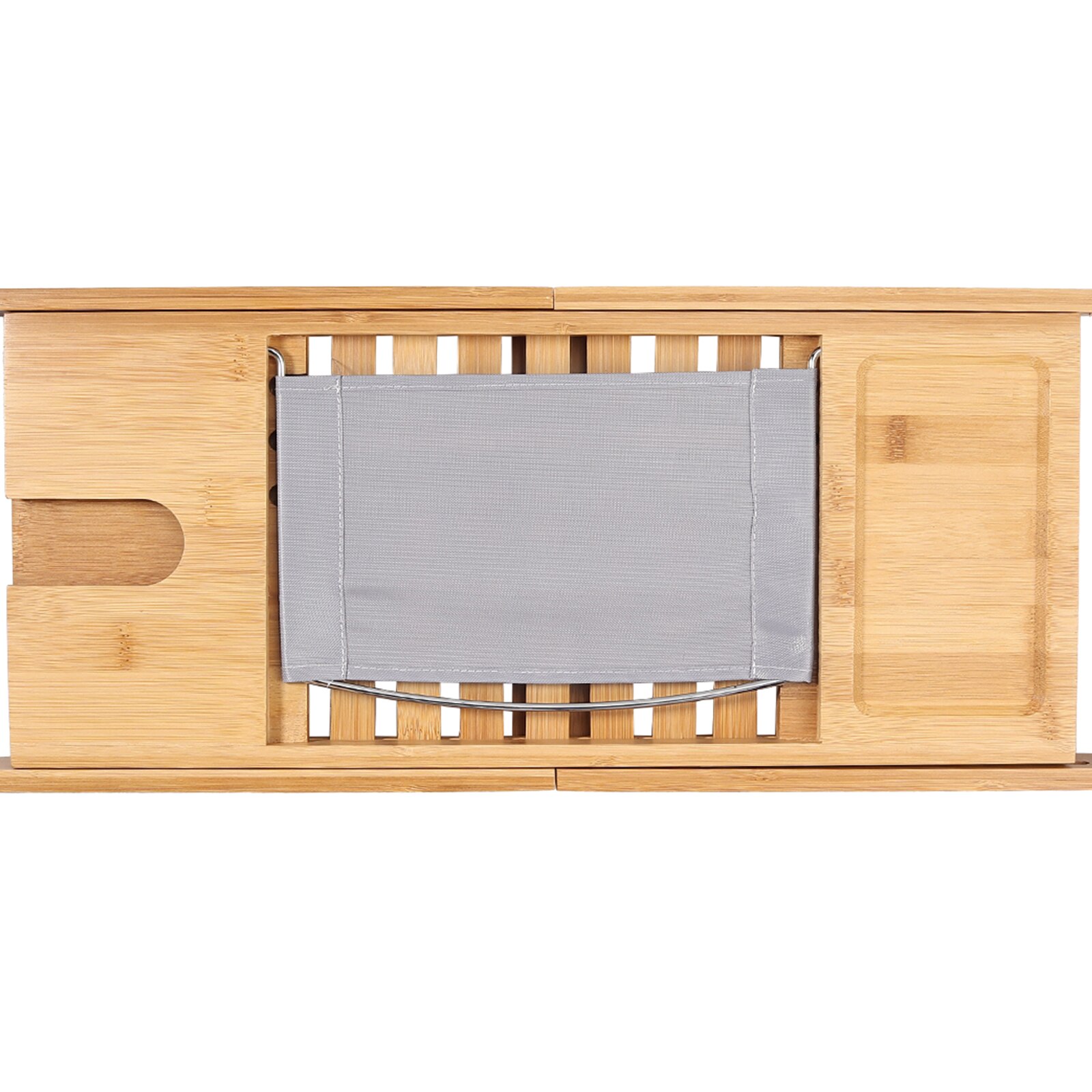 Proster Bambus Badewanne Gestell Luxus Einstellbare Bequemer Holz Bambus Badewanne Brücke Caddie Tablett Gestell