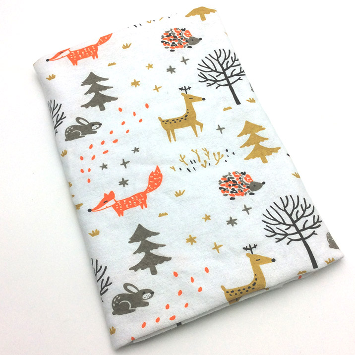 Sábanas de franela de algodón con estampado de dibujos animados para cama de bebé, juego de cama para bebé, sábanas de cuna para niños y niñas 100x76 cm: A6