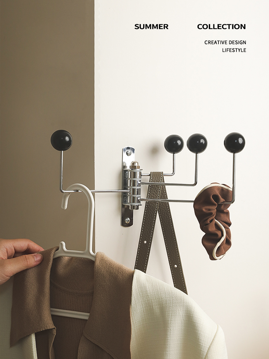 Multifunktionale Kleiderbügel Haken Retro Dekorative Kleidung Organizer Eisen Wand Garderoben Platzsparende Wohnzimmer Möbel