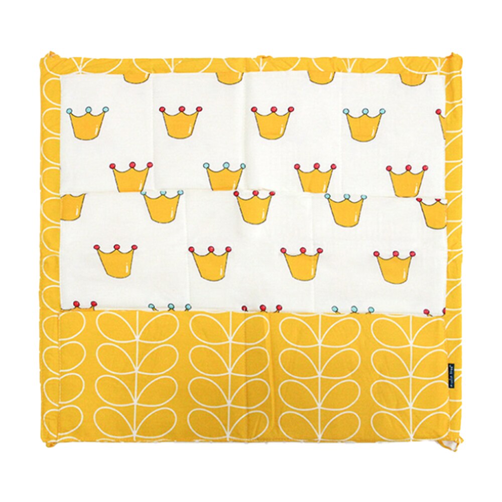 Baby katoenen wiegbed hangende opbergzak baby wiegbed organizer speelgoed luierzak voor wieg beddengoedset 60 * 50cm mrt 26