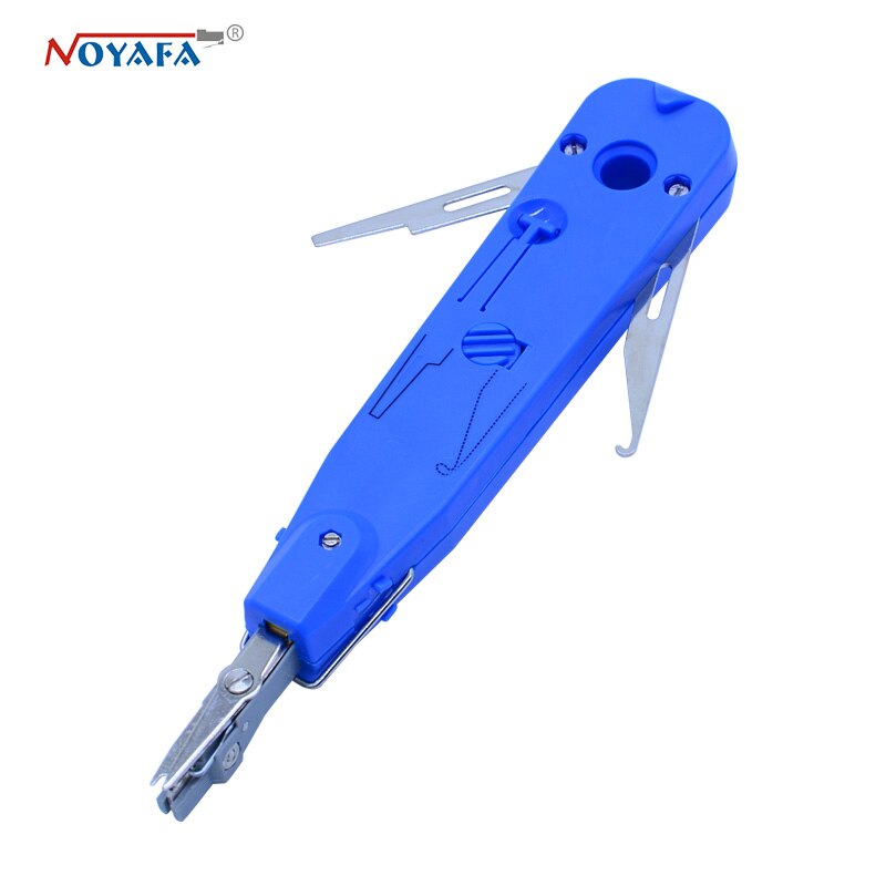 Noyafa Nf-1001 Blauw Krone Lsa-Plus Telecom Telefoon Draad Kabel RJ11 RJ45 Punch Down Netwerk Tool Kit Professionele