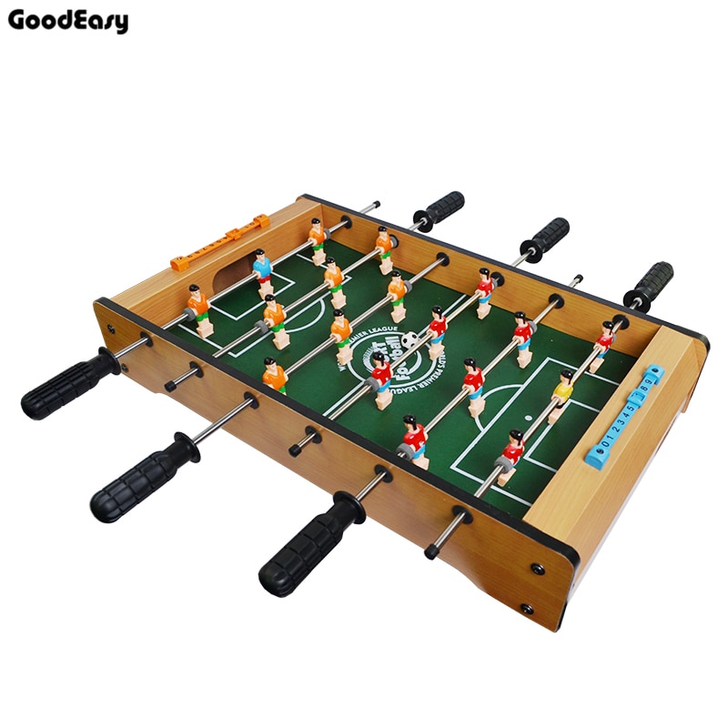 Plastic games Table Football Fussball Soccerball Mixed Wooden Sports Round Indoor Game foosball table party Kids Play Toys