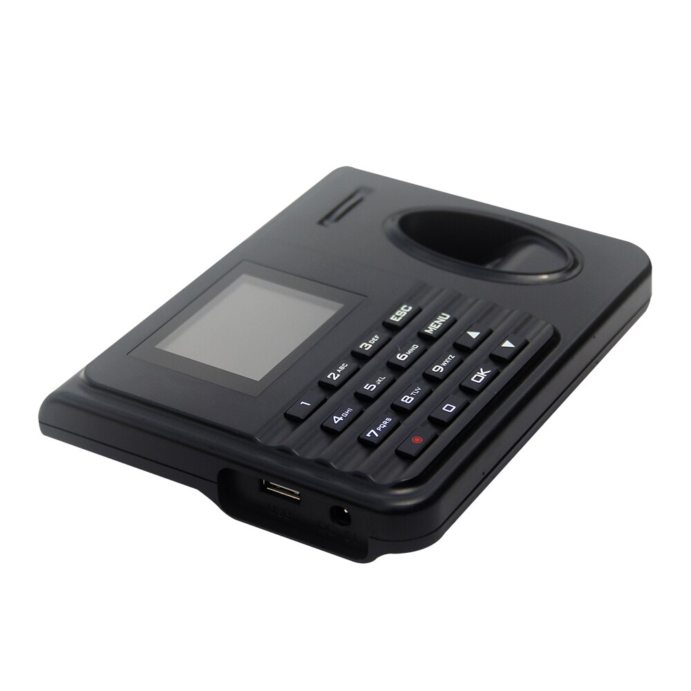 r LCD U Disk Excel Output Standalone Fingerprint Time Clock Biometric Attendance Machine Optional TCP/IP