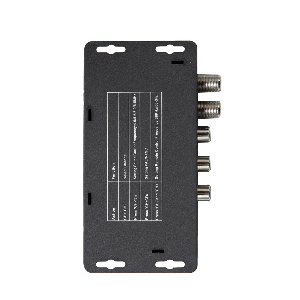 Uhf Tv Link Modulator Av Rf Converter Ir Extender Met 21 Kanaal Display Pal/Ntsc Optionele plastic