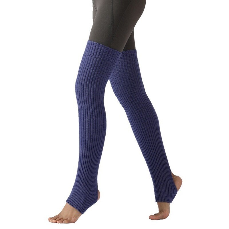 75cm Winter Frauen Bein Wärmer Freizeit Lange Oberschenkel Hohe Damen extra Lange Stiefel Über Knie Gestrickte tanzen Socken Bein wärmer 100