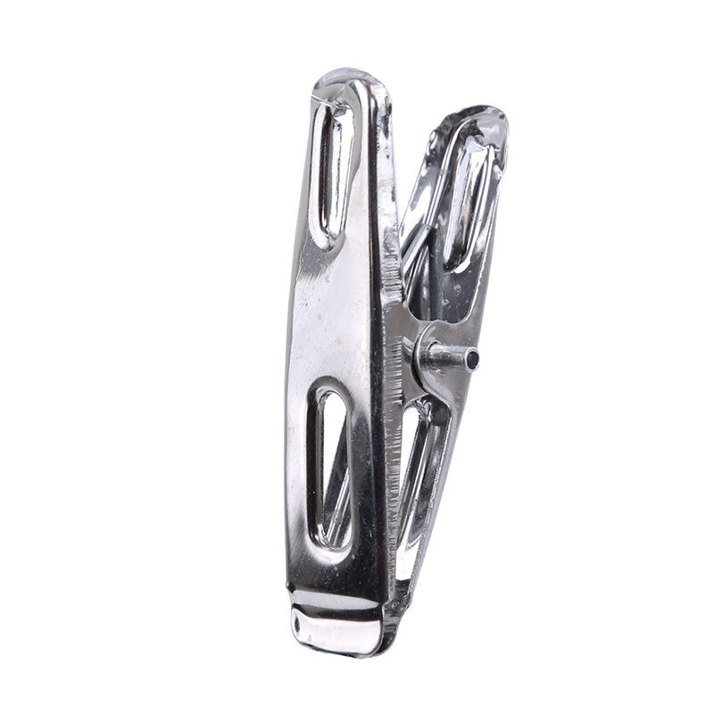 Useful Stainless Steel Washing Line Clothes Pegs Hang Pins Clips Windproof Clamps Garden Clamps Clothing Rails Clipping Tool