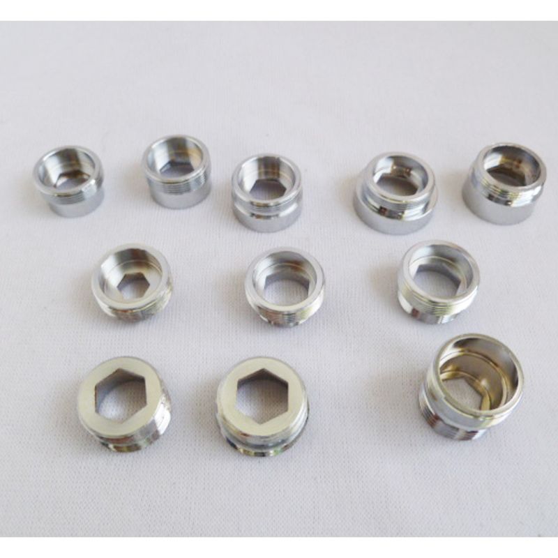 5 Stks/set Waterzuiveraar Beluchter Connector Vervangingen Messing Kraan Adapter Keuken Badkamer Kraan Accessoires