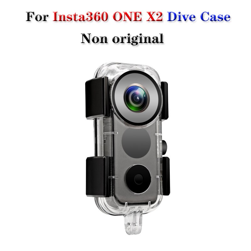 for Insta360 ONE X2 Dive Case 40m Waterproof Housings For Insta 360 X2 Underwater Protection Box Accessories