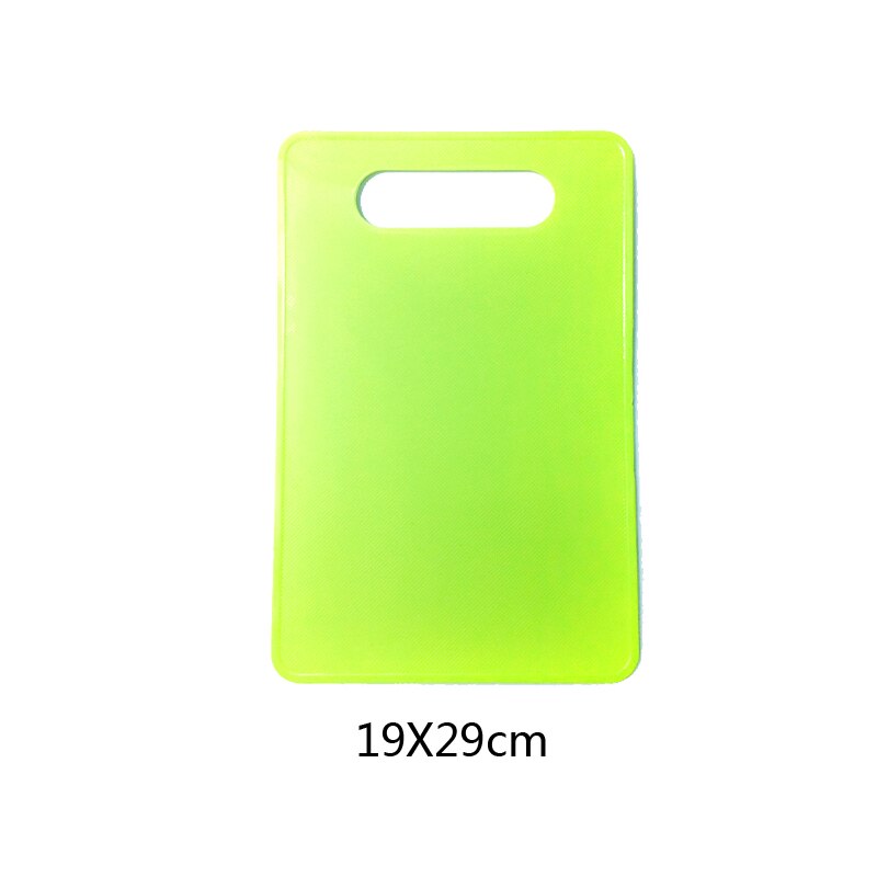 Non-slip Two-sided Cutting Boards Vegetable Board Multi-function Kitchen Tools Chopping Blocks Portable Foods Classification: green