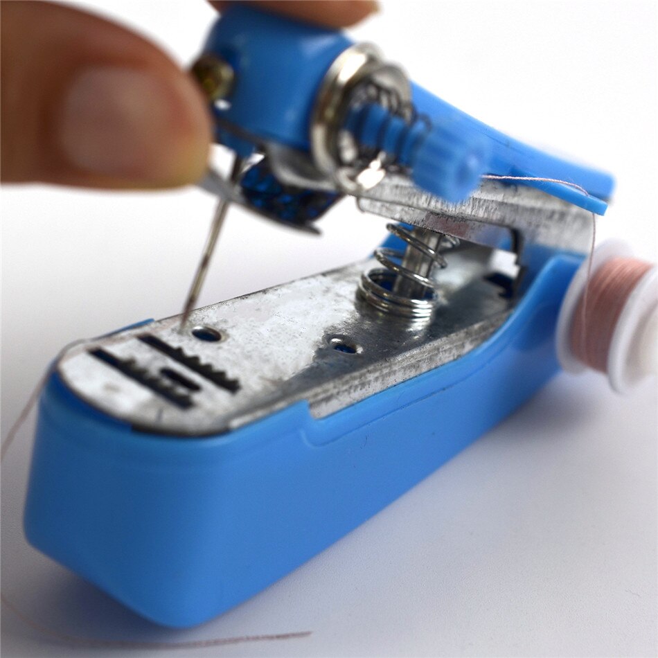 Mini Machines à coudre à main sans fil, Mini Machines à coudre portables utiles, accessoires pour le travail manuel, 1 pièce