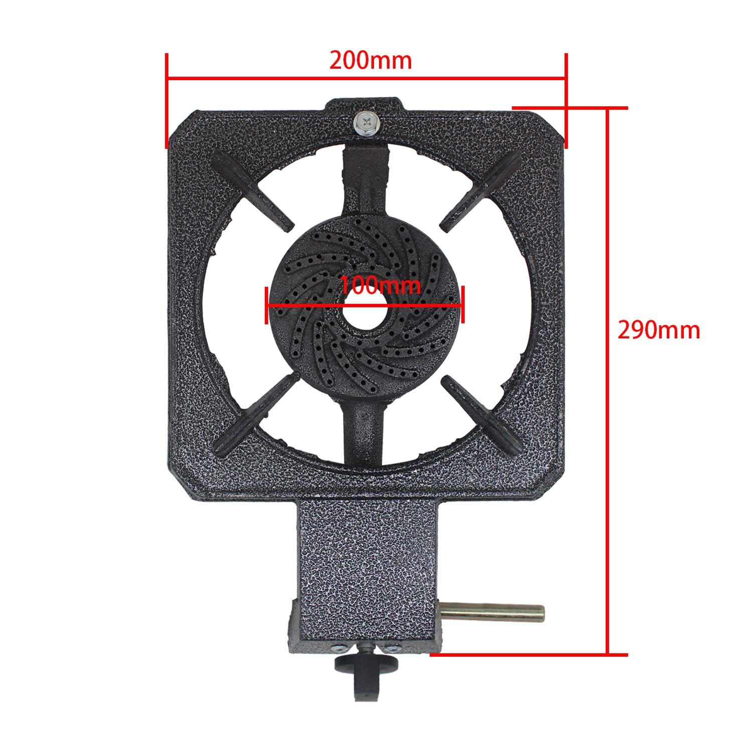 gas stove gas burner cooker wok Outdoor Furnace With Square Furnace Liquefied gas Outdoor Portable: H