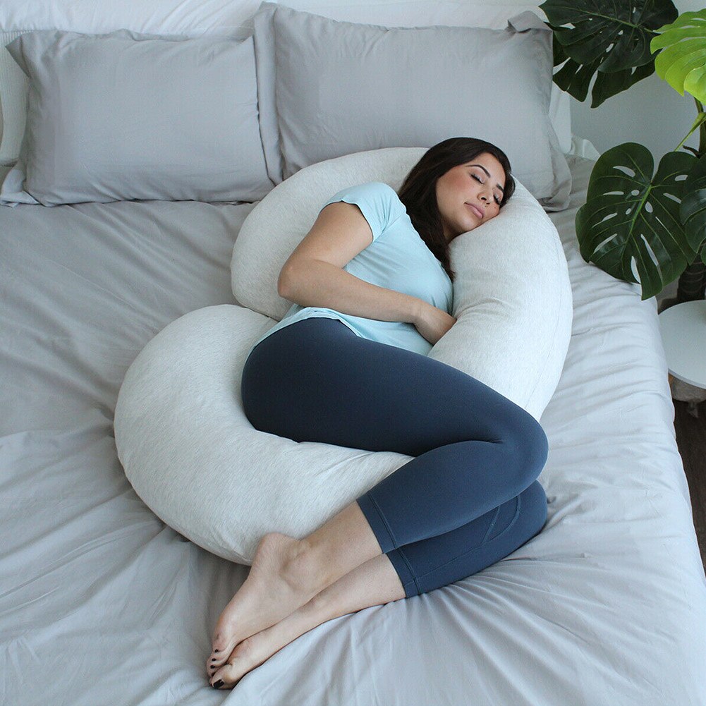 Graviditet pute full kropp c-form myk til graviditet gravide kvinner sover almohada para mujeres embarazadas bdf 99