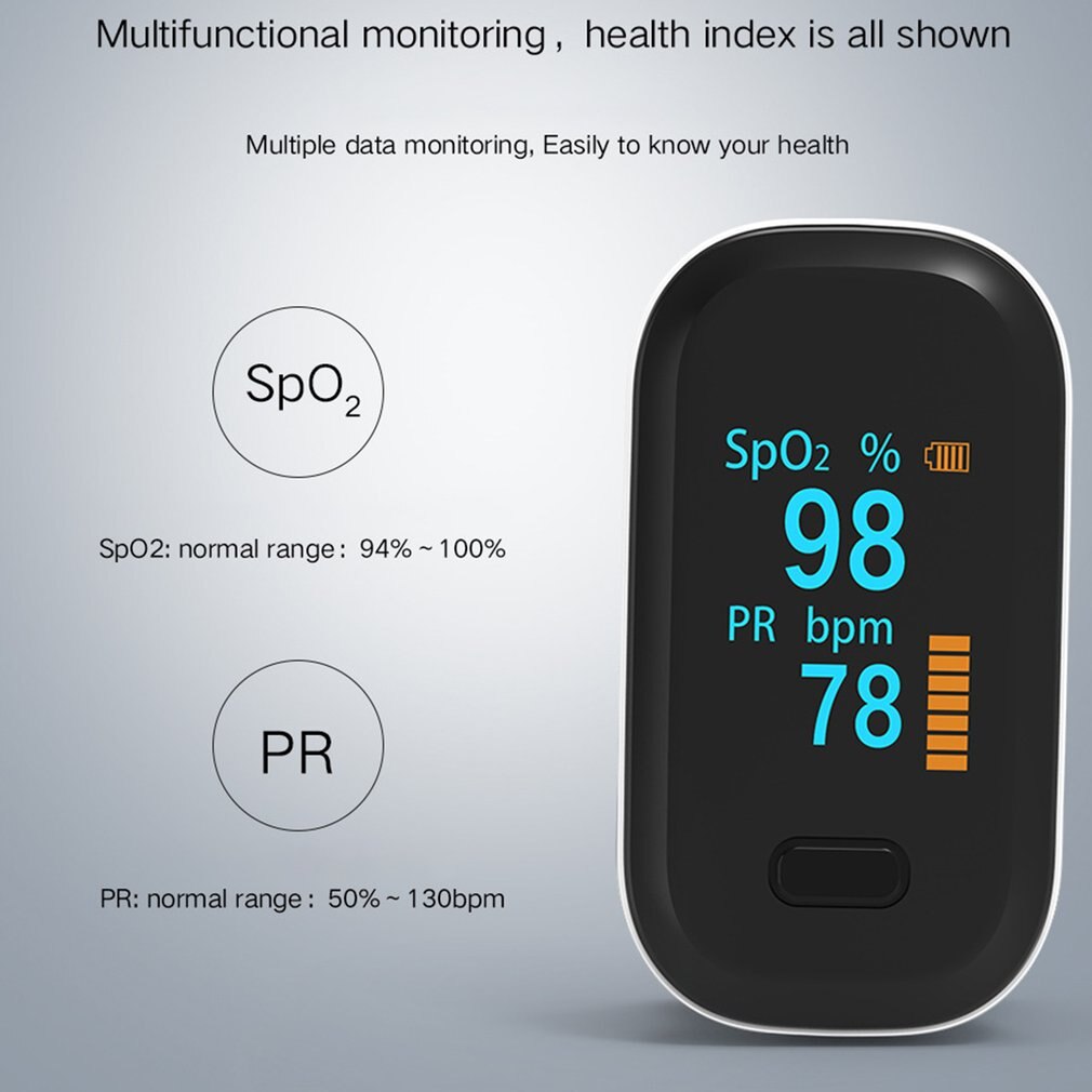 YK-80B Fingerspitze-oximeter Pulsoximeter OLED Display Oximeter Finger Gesundheit Dignostic Monitor Werkzeug Finger Clip Oximeter