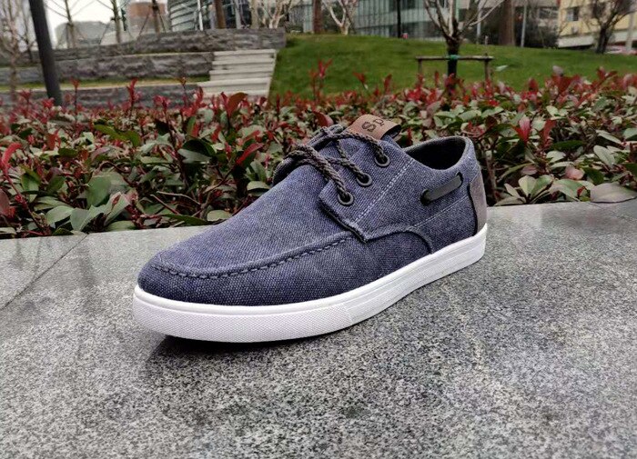 Herre senakers sko afslappet sportssko uden læder herre canvas trend fritidssko snøre afslappet sneakers herre sko jko