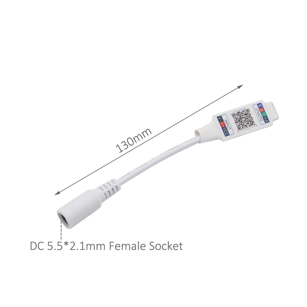 Bluetooth LED Controller RGB USB IOS Android Phone 5V 12V 24V Mini APP Smart Wireless IR 24 Key Remote Controller for LED Strip