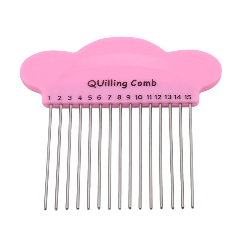 Cute Paper Quilling Comb Tool Paper Craft Tool Plastic Creat Loops Accessory Supply Handmade DIY Craft