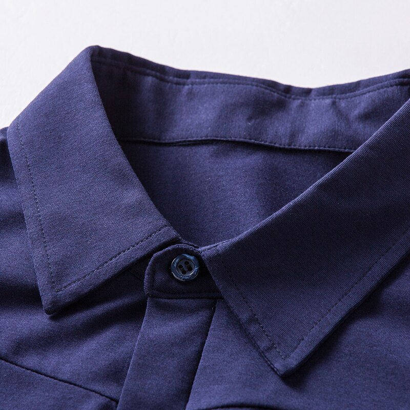 Mercerisierter Baumwolle Polo Shirt Männer Moden Marken Kurzarm Sommer modal Schlank fest Polos Geschäft lässig Kleidung