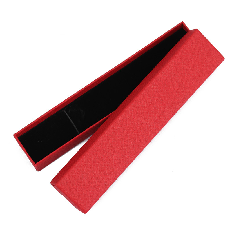 DoreenBeads boîtes en papier collier boîte à bijoux exquis pendentif boîte créative boîte 1 pièce: red